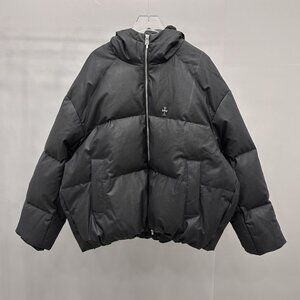 Chrome Hearts Black Down Jacket